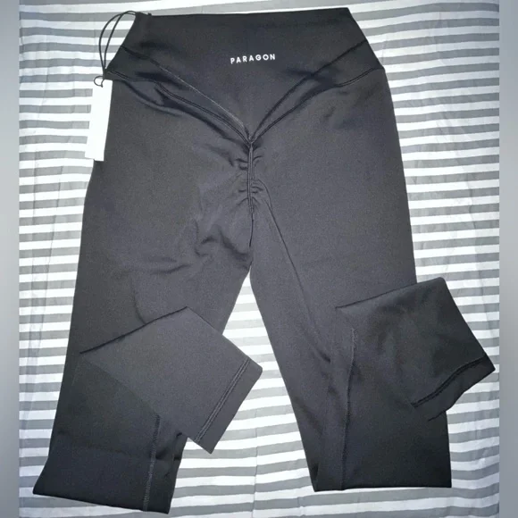 Paragon Fitwear Reluna SculptSeam Plus Icon Legging and Multifit Bra in Blk Sz M - Picture 6 of 8